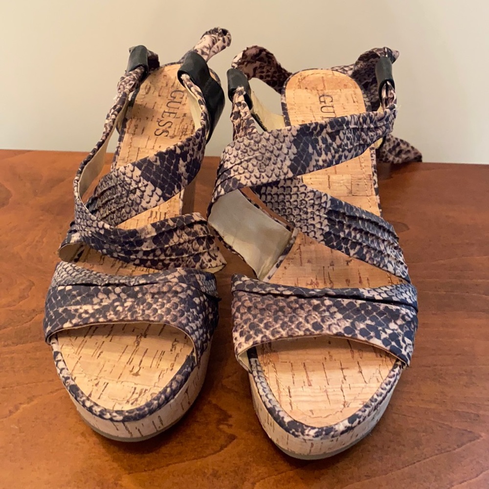 Guess wedge shoes